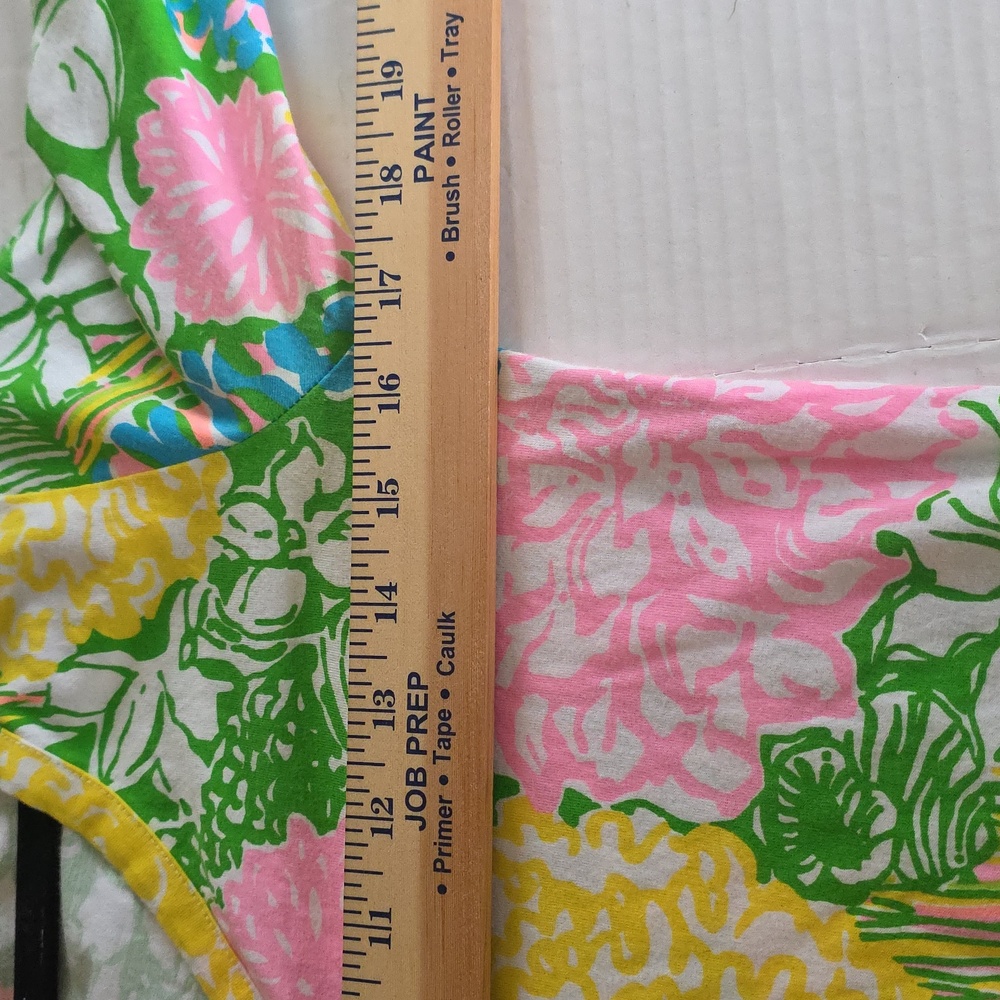 Lilly Pulitzer Multicolor Floral Spring Pima Cotton Dress Size S - Picture 7 of 10